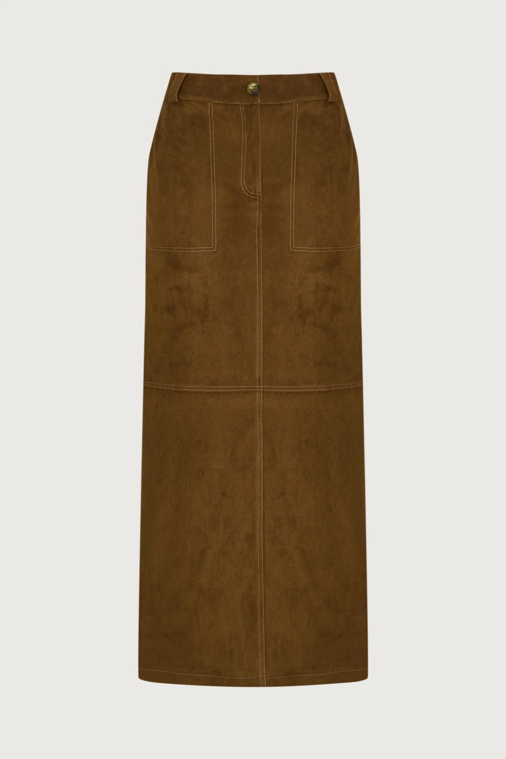 Velour camel – back view